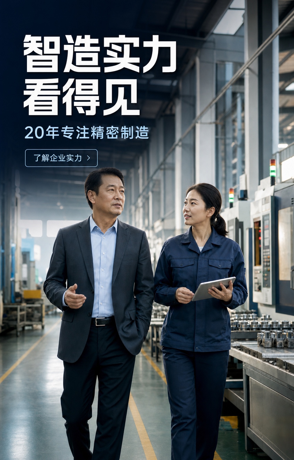 制造企业实力宣传示例:智造实力 看得见