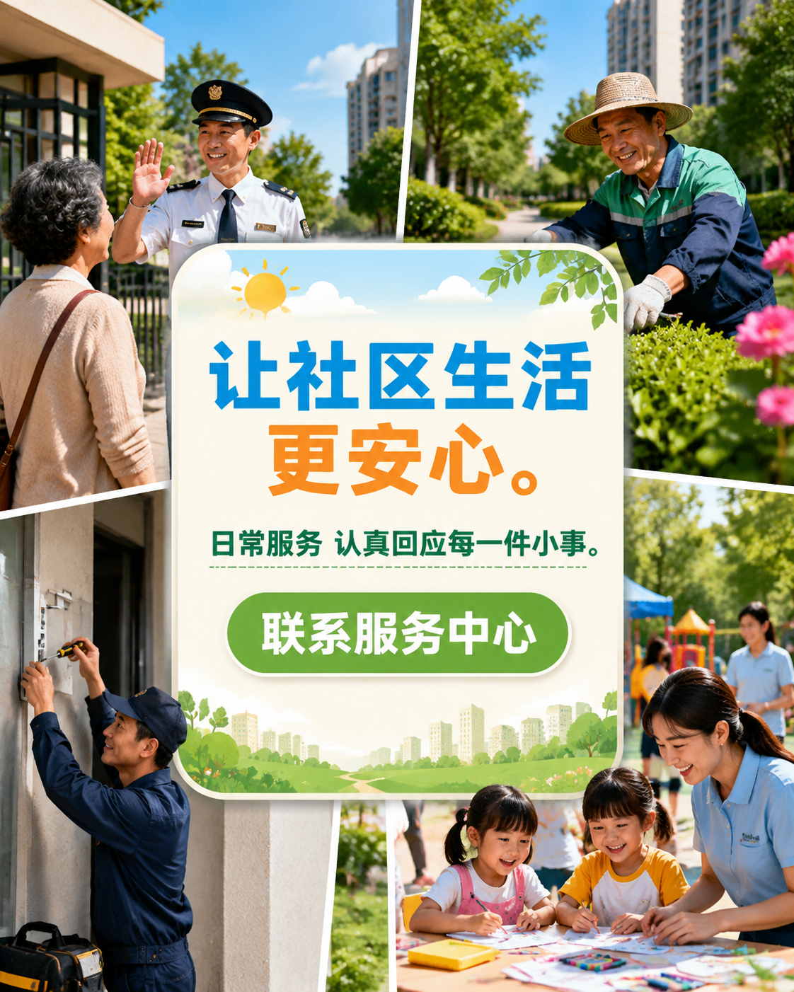 让社区生活 更安心