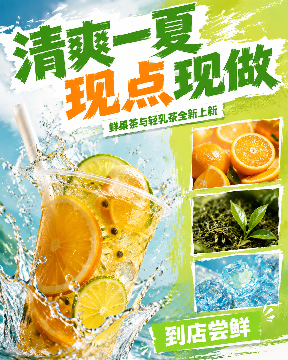 清爽一夏 现点现做