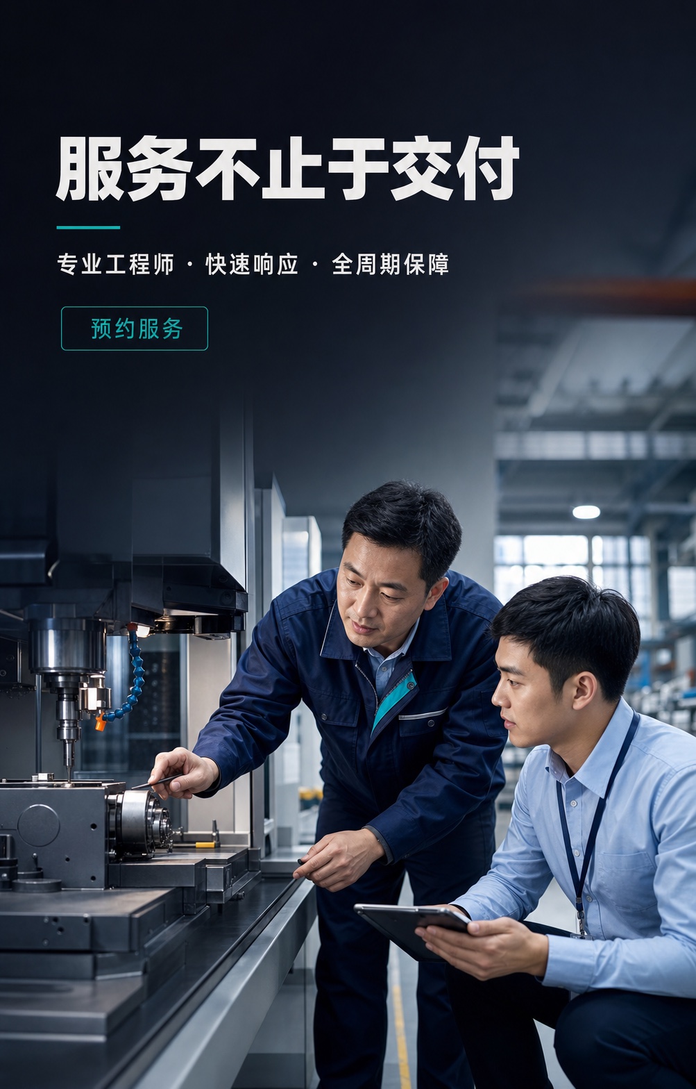 工业售后与技术服务示例:服务不止于交付